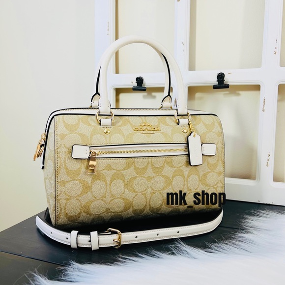 COACH Signature Rowan Satchel - Picture 2 of 11